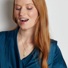 Load image into Gallery viewer, Fiorelli Gold Plated Oblong Necklace
