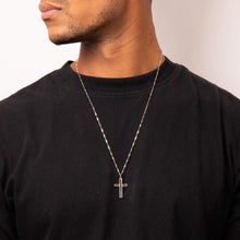 Load image into Gallery viewer, Sterling Silver Cross and Chain
