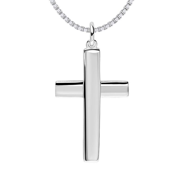 Sterling Silver Cross and Chain