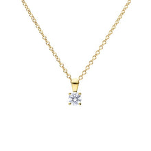 Load image into Gallery viewer, Diamonfire Gold Plated Cubic Zirconia Pendant
