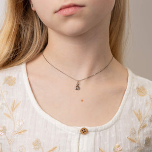 D For Diamond Rose Gold Ladybird
