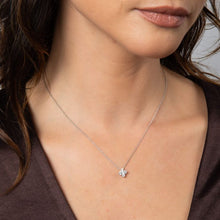 Load image into Gallery viewer, Diamonfire Cubic Zirconia Flower Pendant
