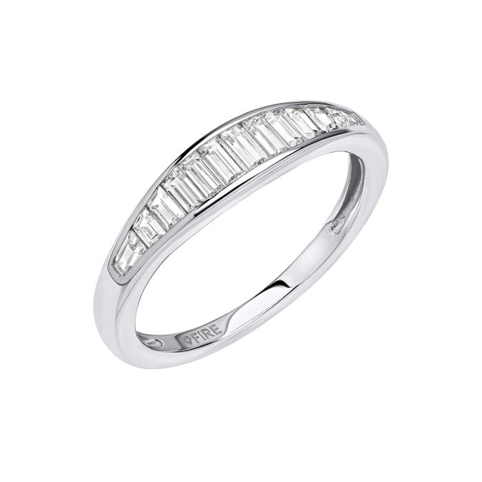 Diamonfire Baguette Cubic Zirconia Ring