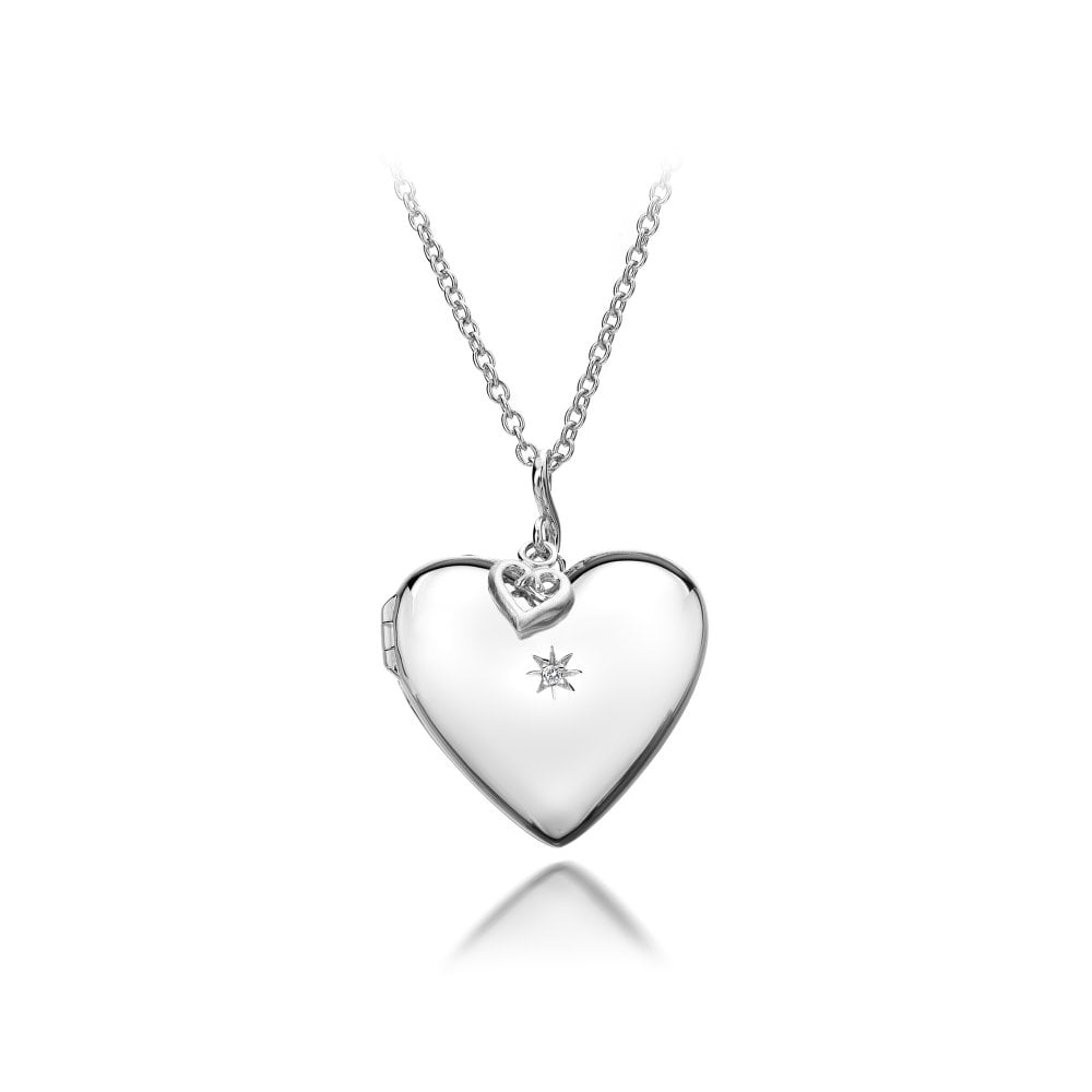 Hot Diamonds Confident Heart Locket