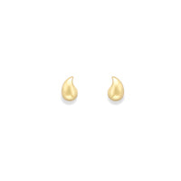9ct Gold Teardrop Studs