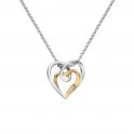 Load image into Gallery viewer, Hot Diamonds Silver and 18ct Interwoven Heart Pendant
