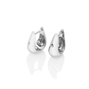 Hot Diamonds Soul Huggie Hoop Earrings
