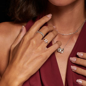 Hot Diamonds T-Bar Ring