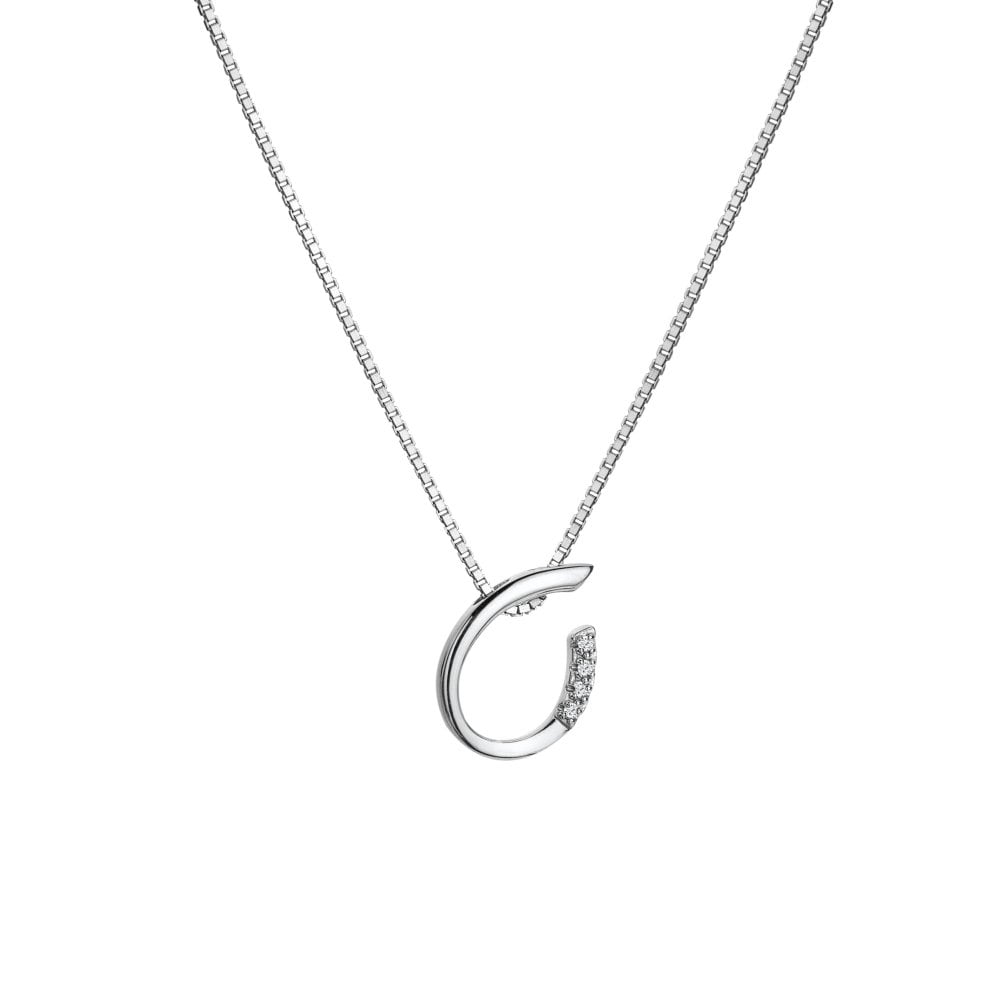 Hot Diamond Teardrop Pendant
