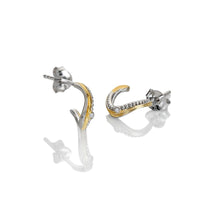 Load image into Gallery viewer, Hot Diamonds Two Tone Earrings
