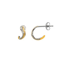 Load image into Gallery viewer, Hot Diamonds Two Tone Earrings
