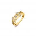 Load image into Gallery viewer, Hot Diamonds Gold Edit Tender Statement Ring
