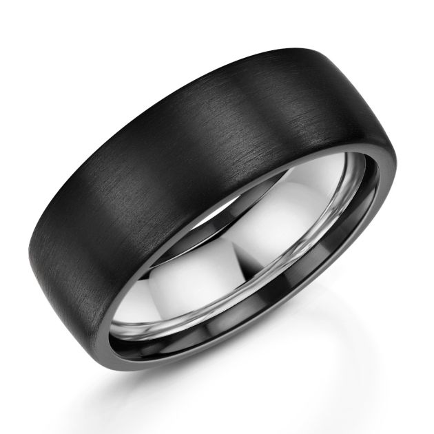 Zedd Ring 8mm Matt Finish