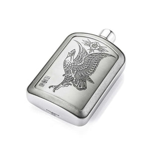 Royal Selangor Limited Edition Le Taco Joe Eagle Hip Flask