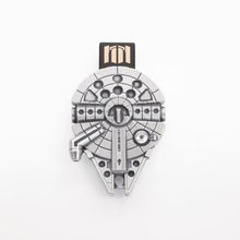 Load image into Gallery viewer, Royal Selangor Millenium Falcon USB Stick
