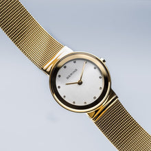 Load image into Gallery viewer, Bering Watch - Ladies Classic Polished Gold 26mm
