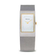 Load image into Gallery viewer, Bering Watch - Classic Oblong Steel with Gold Plate
