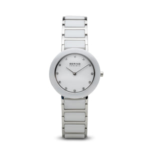 Bering Watch - Ladies White Ceramic and Steel