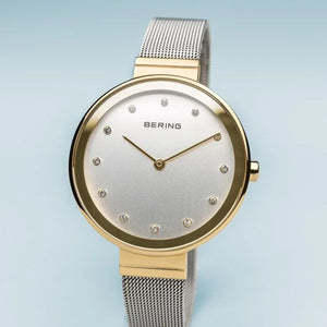 Bering Watch - Classic Steel and Gold Plate