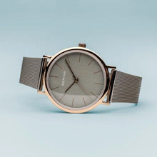 Load image into Gallery viewer, Bering Watch - Classic Steel with Rose Gold Case
