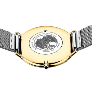 Bering Watch - Ultra Slim Steel and Gold