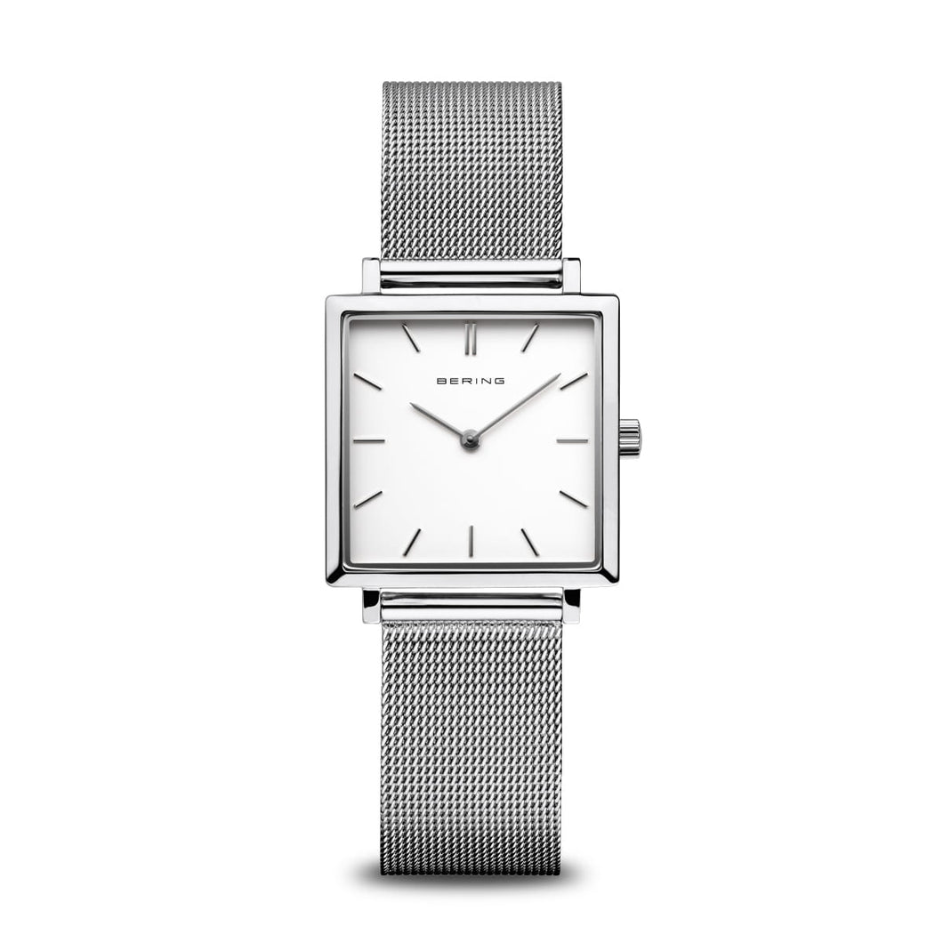 Bering Ladies Classic Silver on Steel Watch