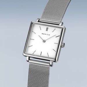 Bering Ladies Classic Silver on Steel Watch
