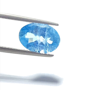 Secondhand Loose Aquamarine gemstone - Oval 2.59ct