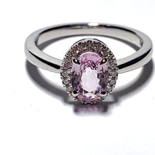 Load image into Gallery viewer, Secondhand Morganite and Diamond Ring
