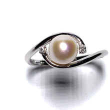 Load image into Gallery viewer, Secondhand Pearl and Diamond Ring
