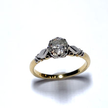 Load image into Gallery viewer, Secondhand 1.02ct Old Cut Diamond Single stone Ring
