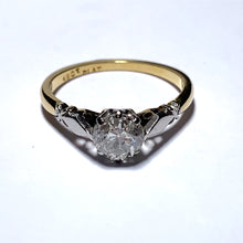 Load image into Gallery viewer, Secondhand 1.02ct Old Cut Diamond Single stone Ring
