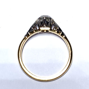 Secondhand 1.02ct Old Cut Diamond Single stone Ring