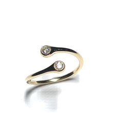 Load image into Gallery viewer, 9ct Yellow Gold Diamond Wrap Ring
