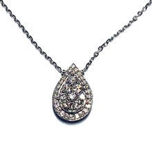 Load image into Gallery viewer, 18ct White Gold Diamond Pear Shaped Necklace
