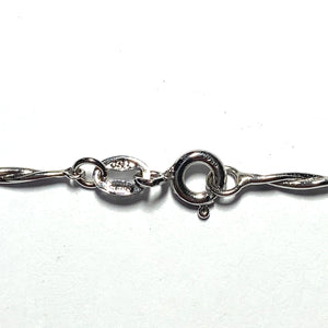 Secondhand 18ct White Gold Necklace with Diamond Dropper