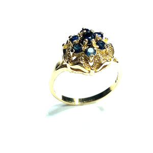 Secondhand 9ct Gold Sapphire Ring