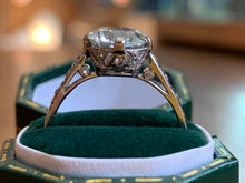Load image into Gallery viewer, Secondhand Antique 1.5ct Diamond Solitaire Ring
