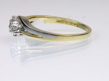 Load image into Gallery viewer, 18ct Yellow and White Gold Diamond Trilogy Ring
