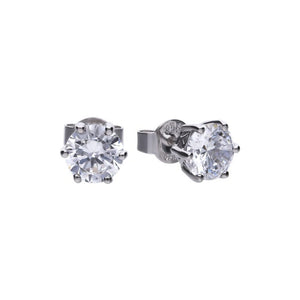 Diamonfire Cubic Zirconia Studs 2ct