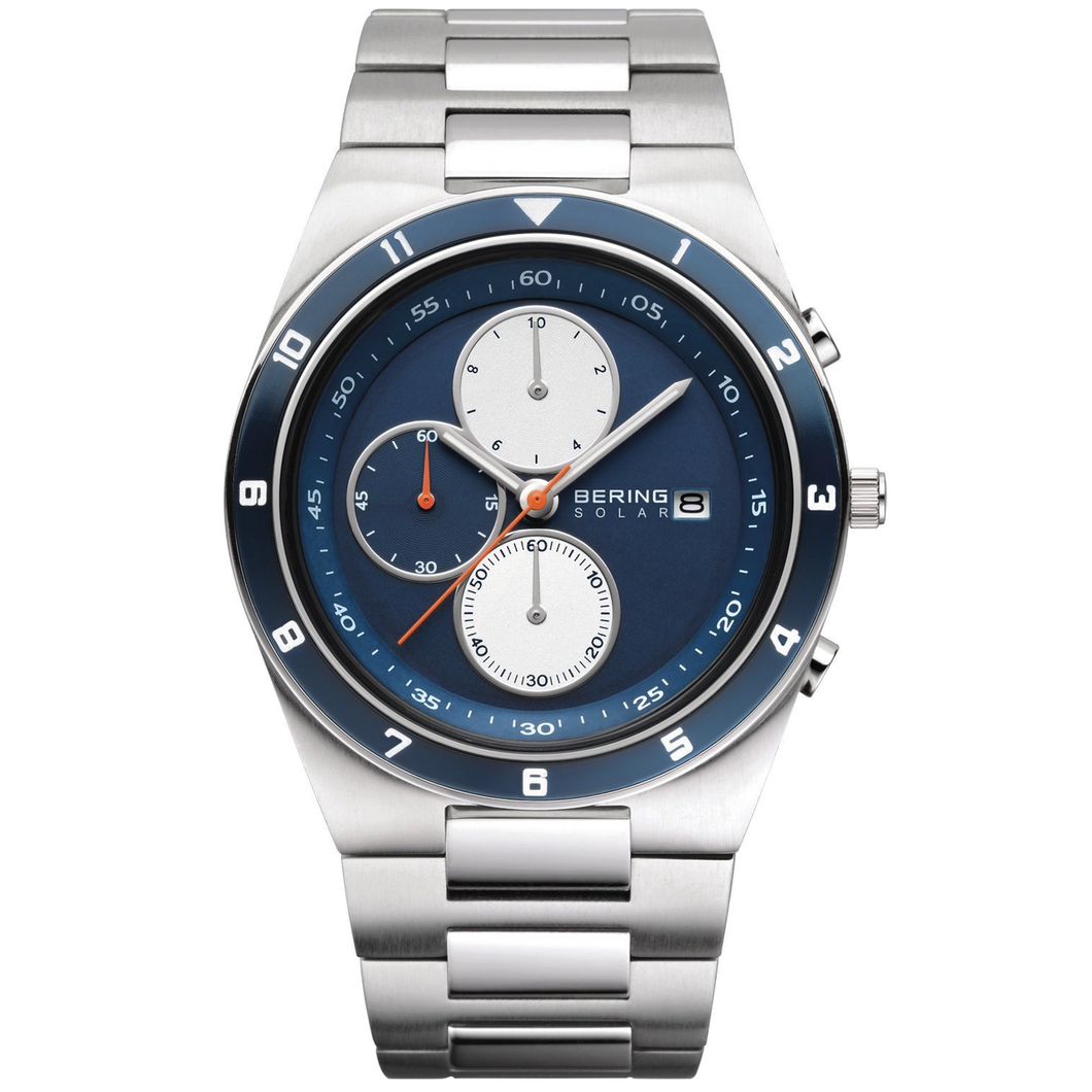 Solar powered on sale chronograph watch