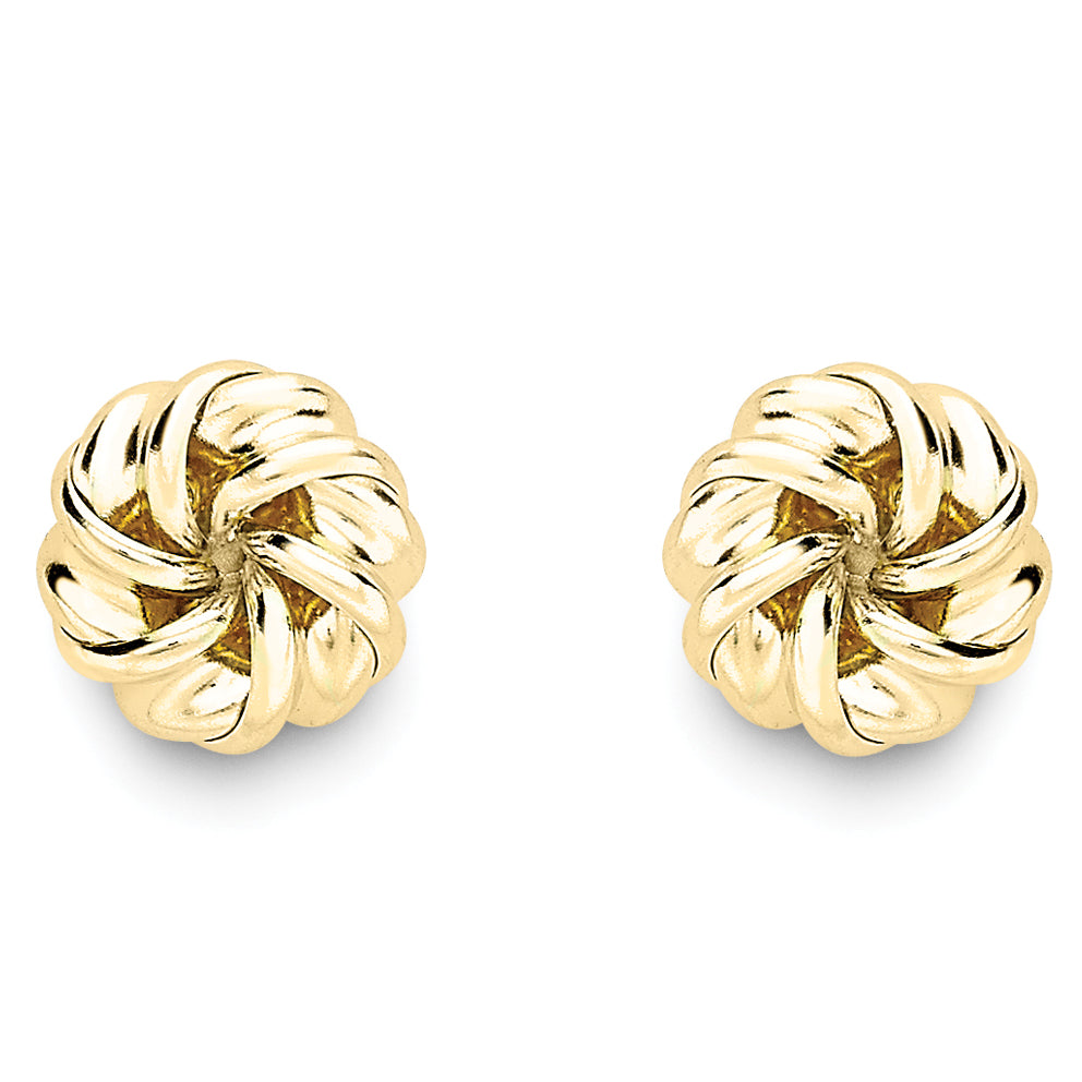 Ribbon of love stud earrings store