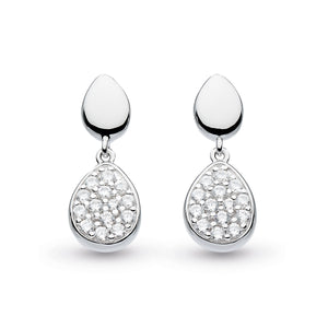 Kit Heath Coast Pebble Glisten Drop Earrings