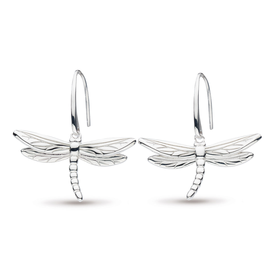 Kit Heath Blossom Flyte Dragonfly Drop Earrings