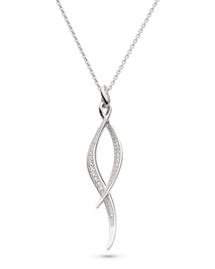 Kit Heath Entwine Cubic Zirconia 20" Necklace