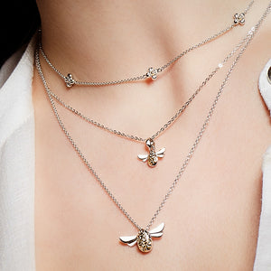 Kit Heath Blossom Flyte Mini Honey Bee Necklace