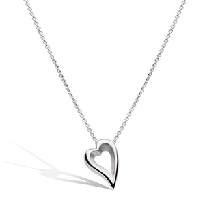 KIt Heath Desire Love Story Small Heart 18" Necklace