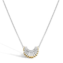 Load image into Gallery viewer, Kit Heath Essence Radiance Golden Small Fan Necklace
