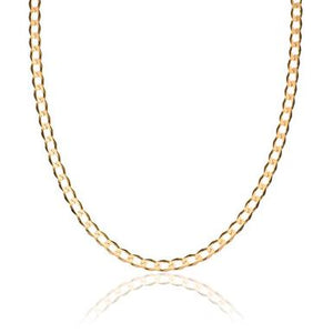 9ct Gold Metric Curb Chain