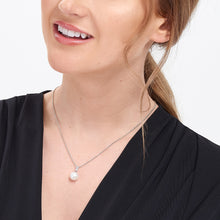 Load image into Gallery viewer, Jersey Pearl Amberley Fresh Water Pearl and White Topaz Pendant

